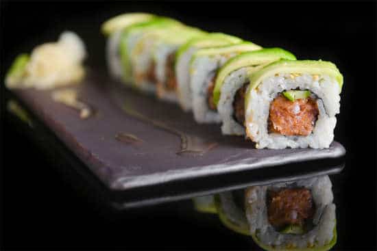 תפריט סוהו - הוסומאקי 8 יח', סושי - טונה יוזו רול